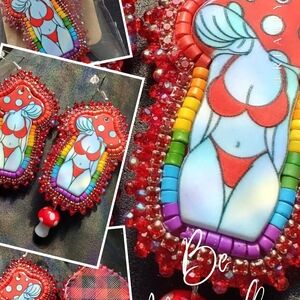 Handmade Beaded Earrings